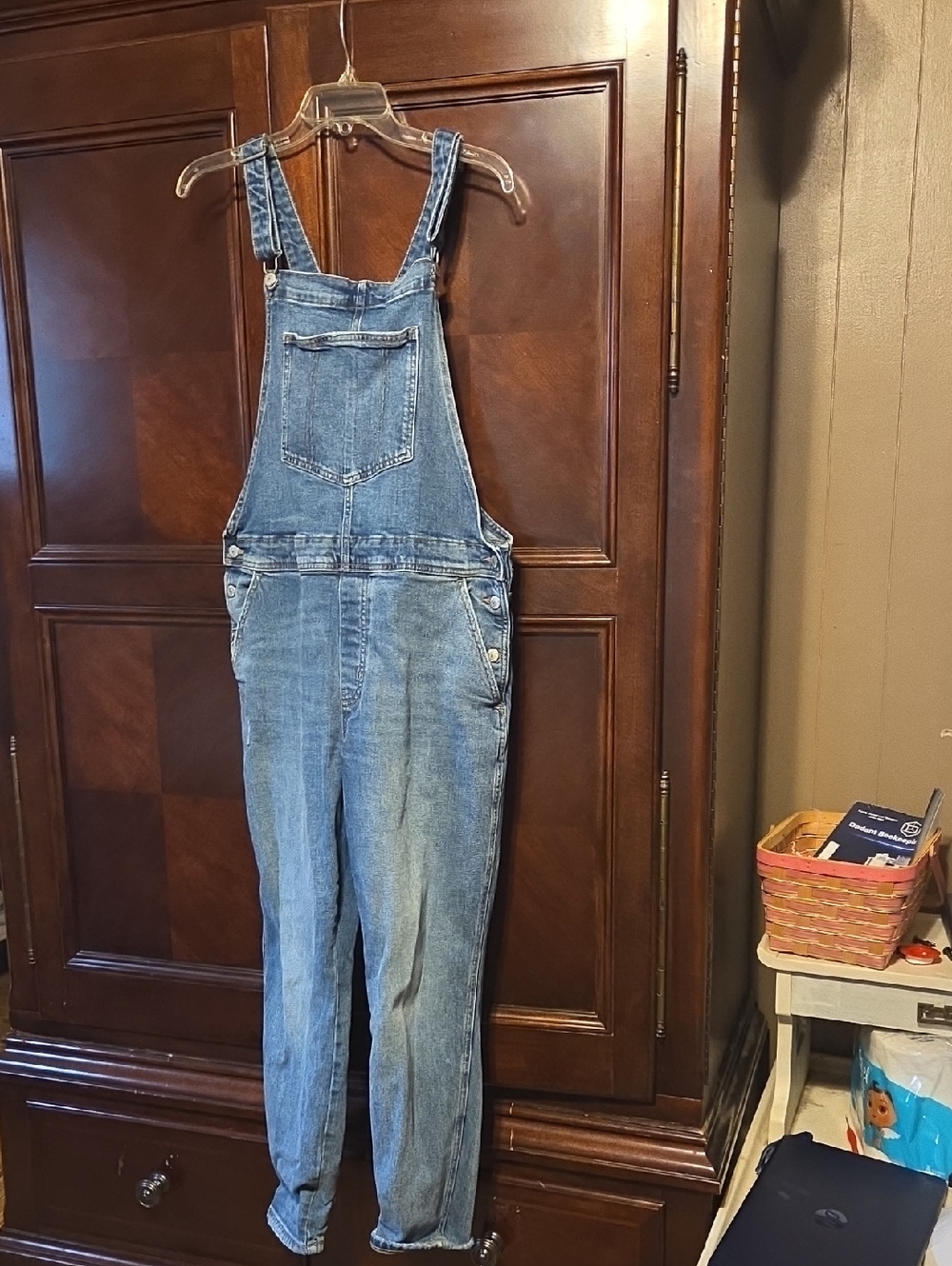 Old Navy Blue Denim Overalls